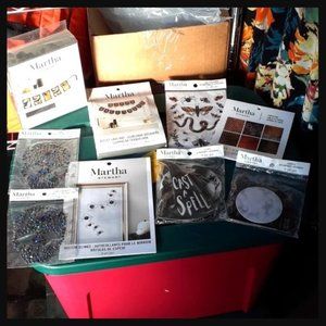 New and Unused! 9 ITEM HALLOWEEN LOT - Martha Stewart